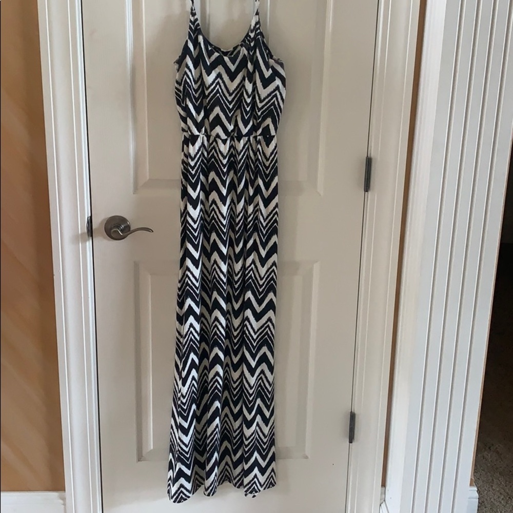 Patterned Maxi Dress